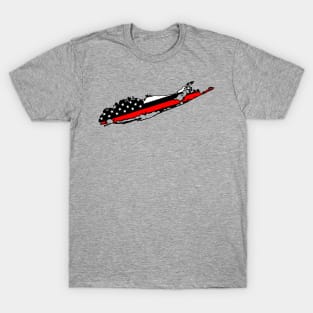 Long Island Thin Red Line T-Shirt